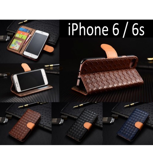 iPhone 6 / 6s Leather Wallet Case Cover