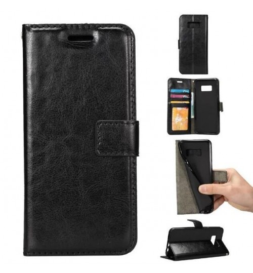 Galaxy S8 PLUSvintage fine leather wallet case
