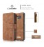 Galaxy S8 wallet leather case detachable