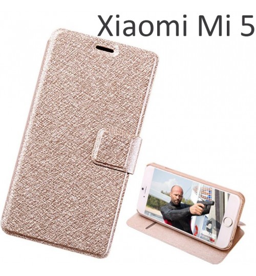 Xiaomi Mi 5 luxury flip leather case