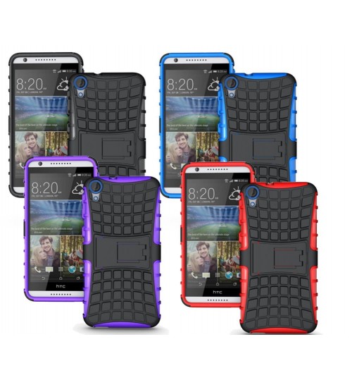 HTC Desire 820 Heavy Duty Hybrid Kickstand case