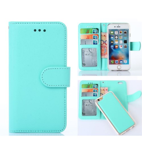 iPhone 7 detachable slim wallet leather case