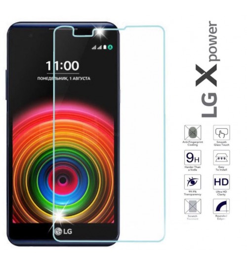 LG X Power Tempered Glass Screen Protector