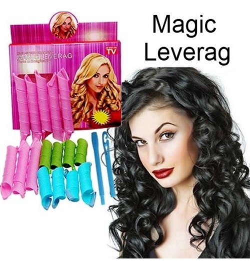 Hair Curlers Spiral Curls Large Hair Rollers Wavy India  Ubuy