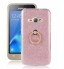 Galaxy J1 2016 Soft tpu Bling Kickstand Case with Ring Rotary Metal Mount