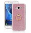 Galaxy J5 2016 Soft tpu Bling Kickstand Case with Ring Rotary Metal Mount