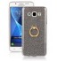 Galaxy J5 2016 Soft tpu Bling Kickstand Case with Ring Rotary Metal Mount