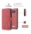 Galaxy S8 wallet leather case detachable