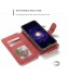 Galaxy S8 wallet leather case detachable