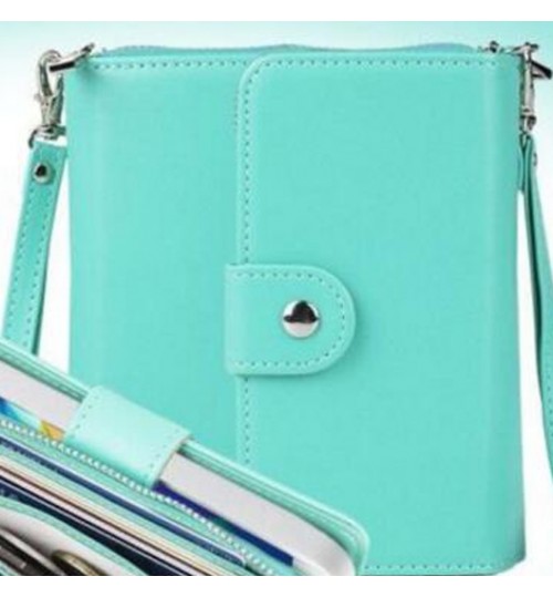 Galaxy s7 edge leather wallet case detachable zip