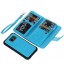 Galaxy S8 edge double wallet detachable case