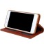 Galaxy S8 Slim Leather Wallet Case 6 Cards 2 Id Magnet - Brown