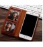 Galaxy S8 Slim Leather Wallet Case 6 Cards 2 Id Magnet - Brown