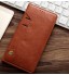 Galaxy S8 Slim Leather Wallet Case 6 Cards 2 Id Magnet - Brown