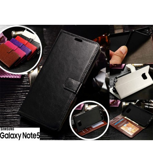 Samsung Galaxy Note 5 vintage fine leather case