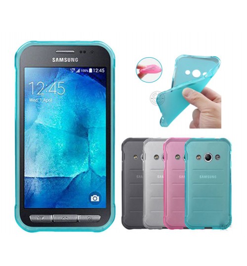 Samsung Xcover 3 case TPU Soft Gel Case+Pen