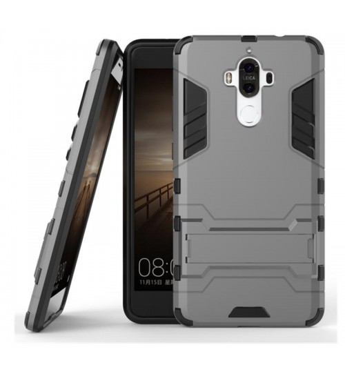 HUAWEI MATE 9 Case Heavy Duty Hybrid Kickstand Case