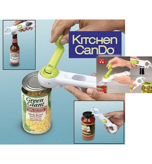One Touch Multi-function 7 in 1 Can Opener