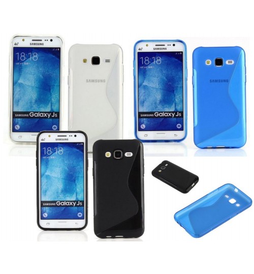 Samsung Galaxy J5 case TPU gel cover S line