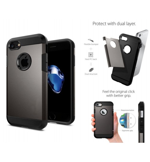 iPhone 7 case Slim Armor Heavy Duty Defender Sheild Case EXTREME Protection