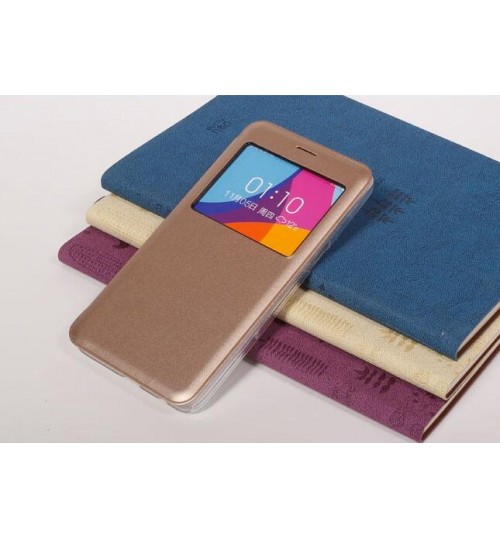 Galaxy J5 Prime Smart Leather Flip window S view case