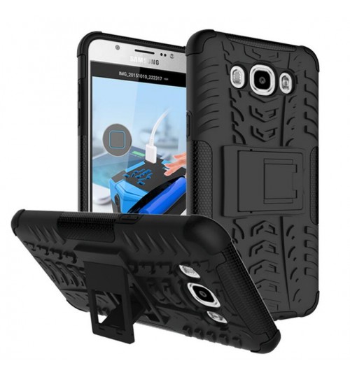 Galaxy J7 2016 Case Heavy Duty Hybrid Kickstand