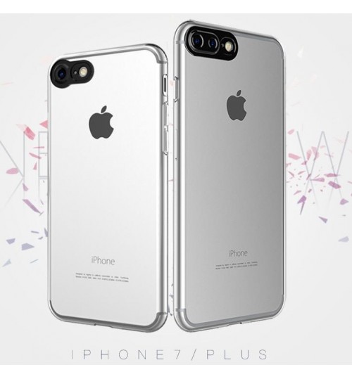 iPhone 7 Clear Case slim fit TPU Soft Gel Case