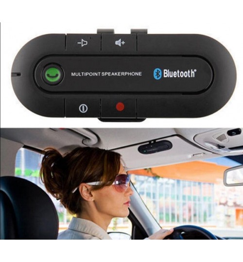 Car Bluetooth Handsfree Speakerphone Multipoint Bluetooth Wireless Sun Visor