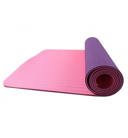 Yoga Mat 6 mm Non Slip TPE with Rope