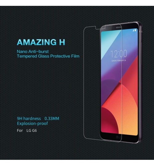 LG G6 Tempered Glass Screen Protector Film