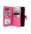 Vodafone V8 Case Double Wallet leather case 9 Card Slots