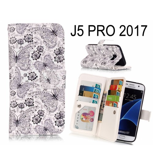 J5 PRO 2017 Case Multifunction wallet leather case