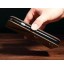 Vodafone V8 CASE ultra slim retro leather wallet case 2 cards magnet case