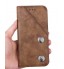 Vodafone V8 CASE ultra slim retro leather wallet case 2 cards magnet case