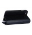 Vodafone N8  Case Leather Wallet Case Cover - Black