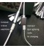 2in1 Lightning to 3.5mm Audio AUX Cable USB Charger For iPhone