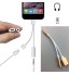 2in1 Lightning to 3.5mm Audio AUX Cable USB Charger For iPhone