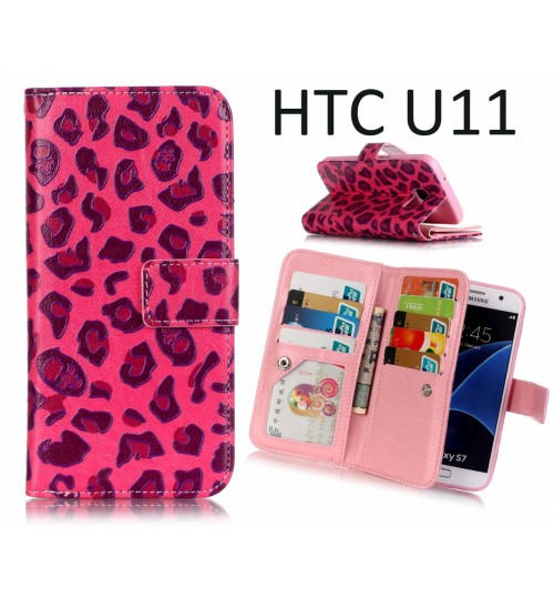 HTC U11  Case Multifunction wallet leather case