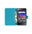 Huawei Y7 Prime Case Multifunction Wallet Leather Case - Blue