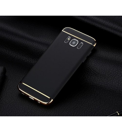 Galaxy S8  case Luxury Electroplating 3 in 1 case