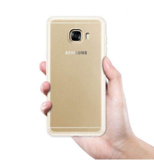 Galaxy J7 Prime Case Clear Gel  Soft TPU Ultra Thin Case Cover