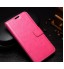 Galaxy  J5 Pro 2017  Vintage Fine Leather Wallet Case - Hot Pink