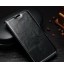 Galaxy J3 Pro 2017  Vintage Fine Leather Wallet Case - Black