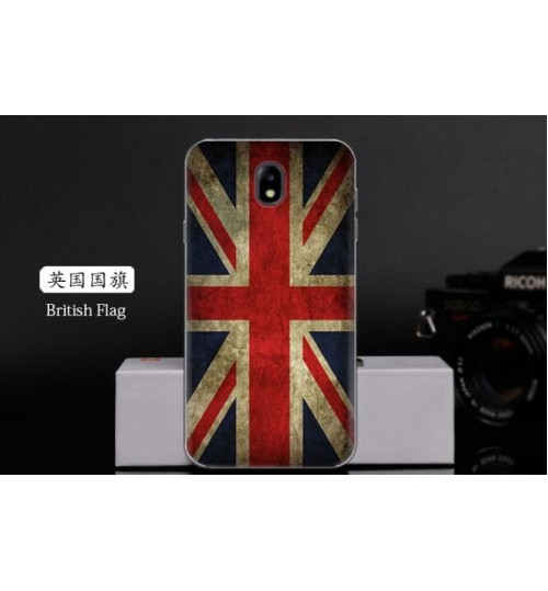 Galaxy J3 PRO 2017 case Ultra Slim Soft Gel TPU printed case soft cover