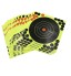 8" Bullseye Self Adhesive Shooting Pasters 10 pack