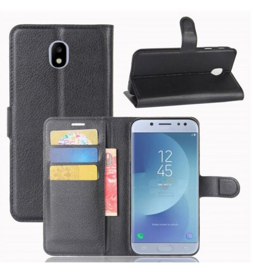 Galaxy J7 PRO 2017 Case wallet leather case ID window combo