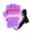 USB heated warm gloves