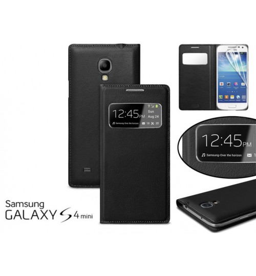 Samsung Galaxy  s4 Mini Samrt leather flip case