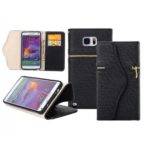 Samsung Note 5 case leather wallet folding case