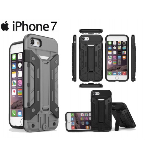 iPhone 7 Case Card Holder Kickstand Case
